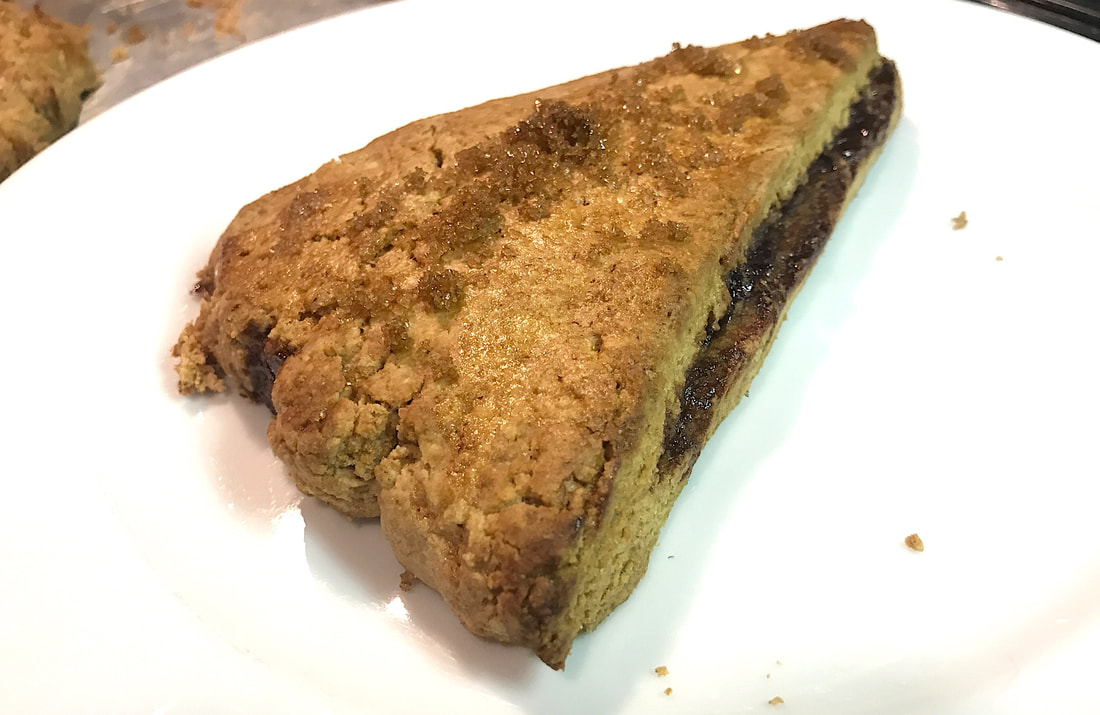 Peanut Butter and Jelly Einkorn Scones for Men